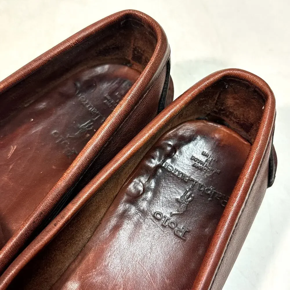 NEW HEELS Rancourt & Co. x Polo Ralph Lauren Tassel Loafer Bench Made USA 8 D